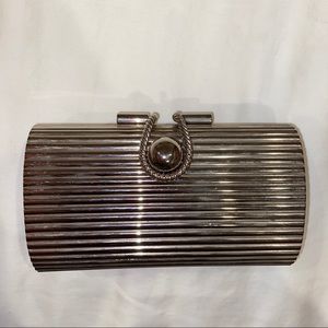 Reflective Clutch with Velvet Inside